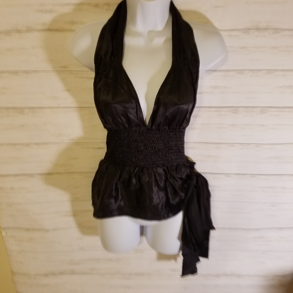 Silk halter
